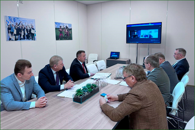 Министр провел переговоры с руководителем Федерального агентства по недропользованию Российской Федерации (Роснедра)