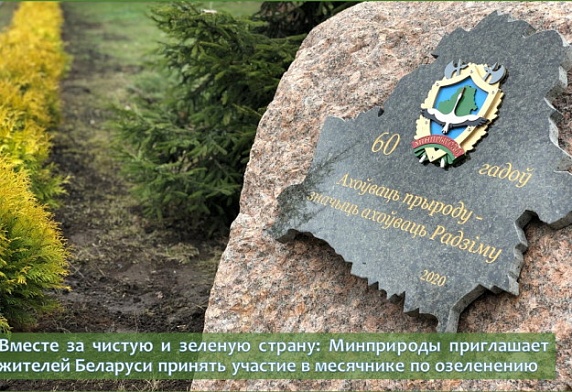 Вместе за чистую и зеленую страну: Минприроды приглашает жителей Беларуси принять участие в месячнике по озеленению