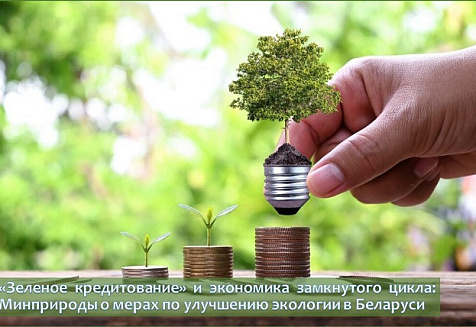 «Зеленое кредитование» и экономика замкнутого цикла: Минприроды о мерах по улучшению экологии в Беларуси