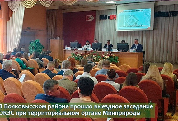 В Волковысском районе прошло выездное заседание ОКЭС при территориальном органе Минприроды