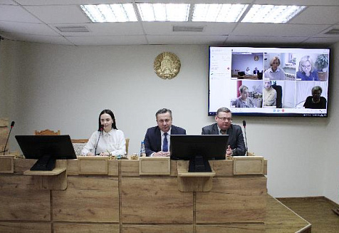 В Центре состоялось отчетное собрание первичной профсоюзной организации с участием председателя Минской областной организации Белорусского профсоюза работников леса и природопользования 