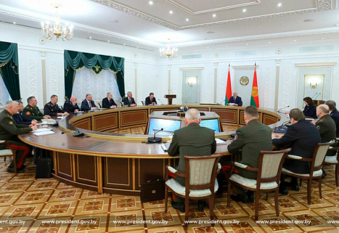Прошло заседание Совета Безопасности во главе с Александром Лукашенко